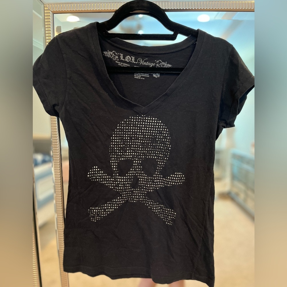 Distressed Skull T-Shirt